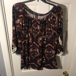 PATTERNED TUNIC